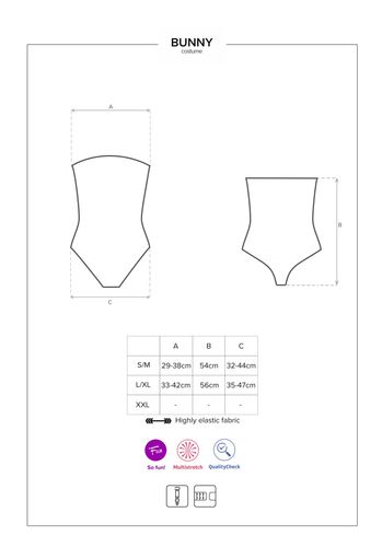 Bielizna-Bunny Costume  S/M na Arena.pl