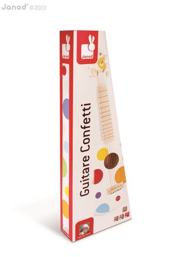 Gitara duża Confetti, Janod Rozmiar - uniw na Arena.pl