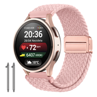 Pasek do Forever Look Me! 3 KW-520 pleciony na zegarek bransoleta różowy