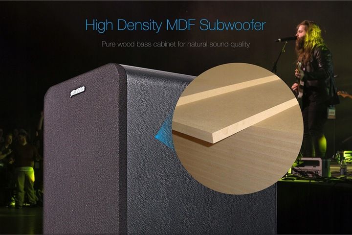 FENDA R40BT CZARNE BLUETOOTH, 60W głośniki 2.0 do telewizora komputera zdjęcie 8