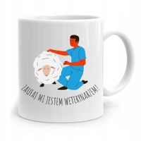 Kubek Dla Weterynarza Zaufaj Mi! Prezent Z Nadrukiem Ze Zdjęciem