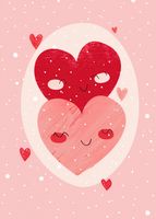 Plakat 39,5x55cm Ciepło Serca