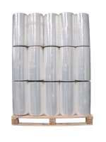paleta 60 sztuk folia stretch maszynowa power 30 my transparent 18kg 250%