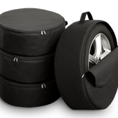 POKROWCE NA KOŁA PEŁNE RĄCZKA UCHWYT ZAMEK MOCNE KPL POKROWCÓW 70X24CM 3XL