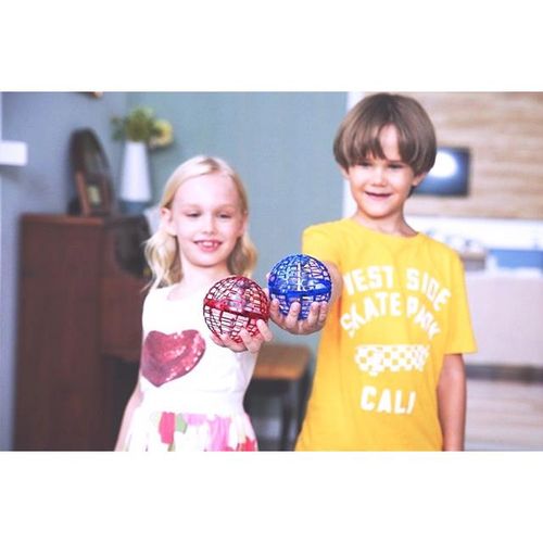 Latająca Kula Ufo Świeci Piłka Boomerang Sterowana Dłonią Ręką Czerwony na Arena.pl