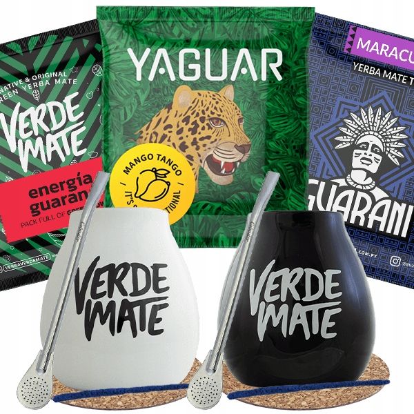 Zestaw Yerba Mate Green Matero bombilla DLA DWOJGA zdjęcie 1