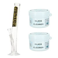 bongo psycho 40 cm 18,8 mm + 2x glass cleaner mini - zestaw