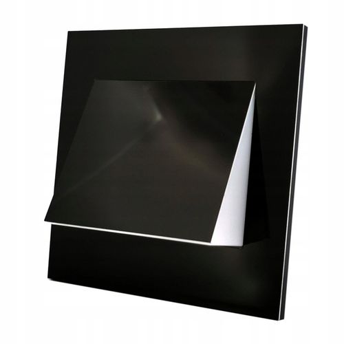 Oświetlenie schodowe oprawa lampka schodowa LED 230V 2W Czarna Q6 Skinder na Arena.pl