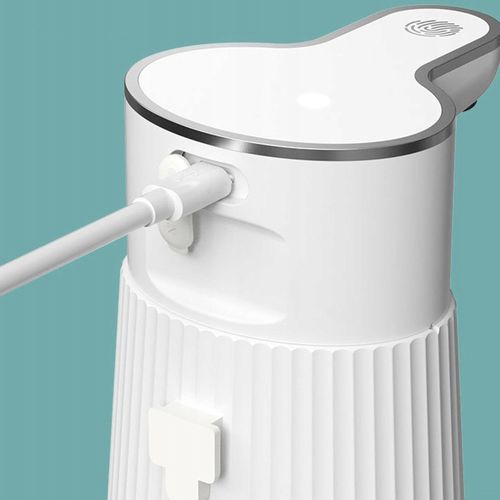 Bezdotykowy Dozownik Mydła Płynu 400ml Automatyczny Dyspenser Duży USB-C IR na Arena.pl