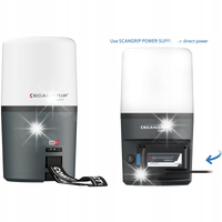 Scangrip halogen 6000 lm. AREA 6 CONNECT 03.6108C