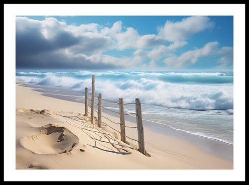 Plakat 59,4x42cm Szepty Oceanu na Arena.pl