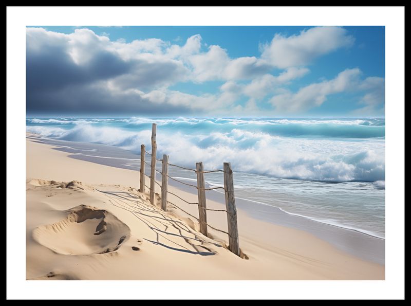 Plakat 59,4x42cm Szepty Oceanu zdjęcie 3