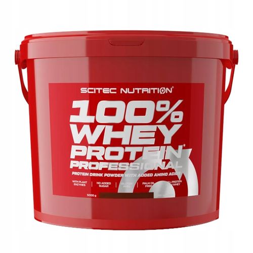 SCITEC 100% WHEY PROTEIN PROFESSIONAL 5KG BIAŁKO na Arena.pl