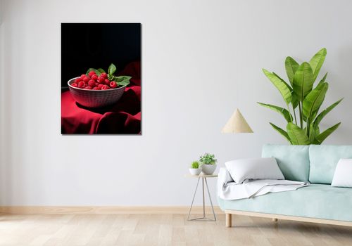 Obraz 70x100cm Malinowa Misa na Arena.pl