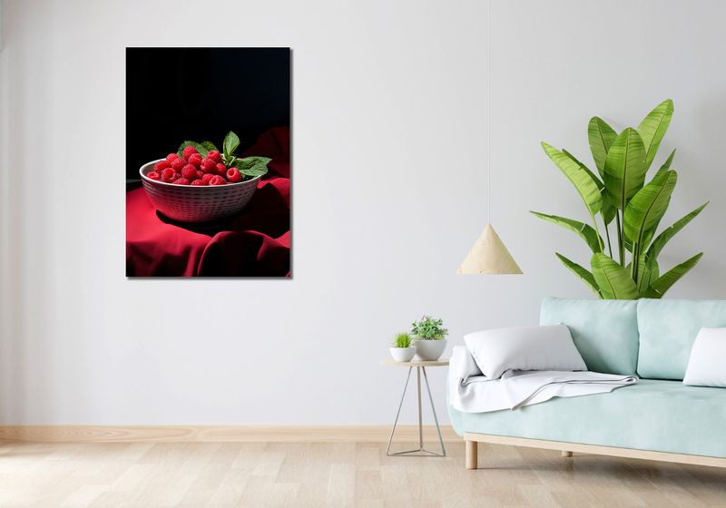 Obraz 70x100cm Malinowa Misa zdjęcie 2