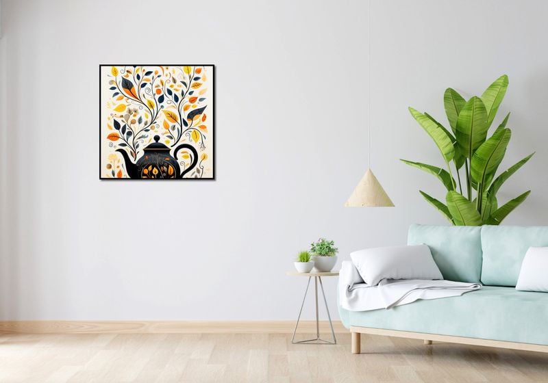 Plakat 70x70cm Jesienna Melodia zdjęcie 4