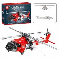 KLOCKI KONSTRUKCYJNE - HELIKOPTER RATUNKOWY HH-60J JAYHAWK