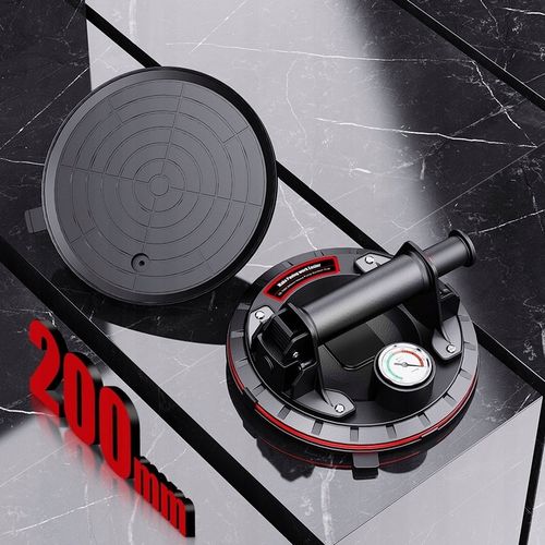 2x UCHWYT PRZYSSAWKA Z MANOMETR POMPKĄ DO GLAZURY PŁYTEK 300KG MECHANICZNA na Arena.pl