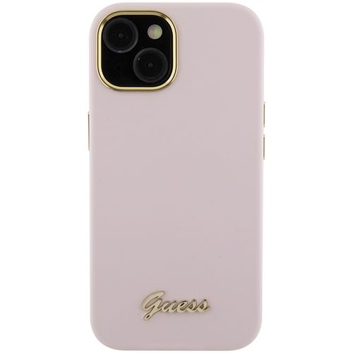 Etui Guess do iPhone 15, iPhone 14, iPhone 13, Różowy na Arena.pl