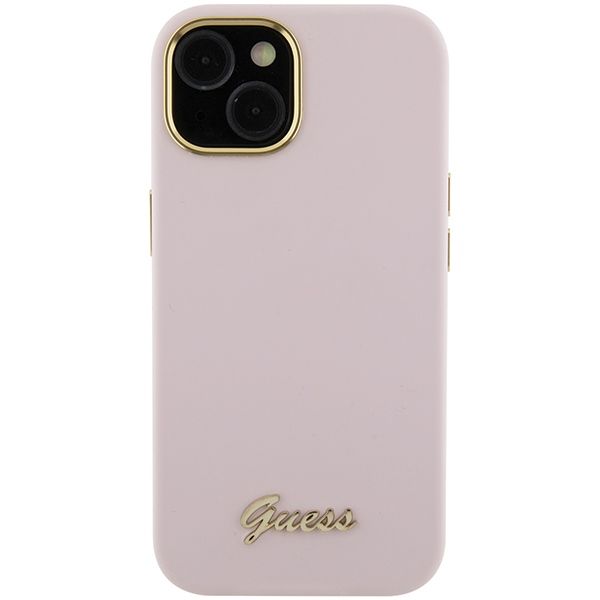 Etui Guess do iPhone 15, iPhone 14, iPhone 13, Różowy zdjęcie 3