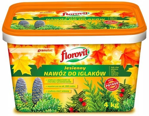 FLOROVIT NAWÓZ JESIENNY DO IGLAKÓW 4KG na Arena.pl