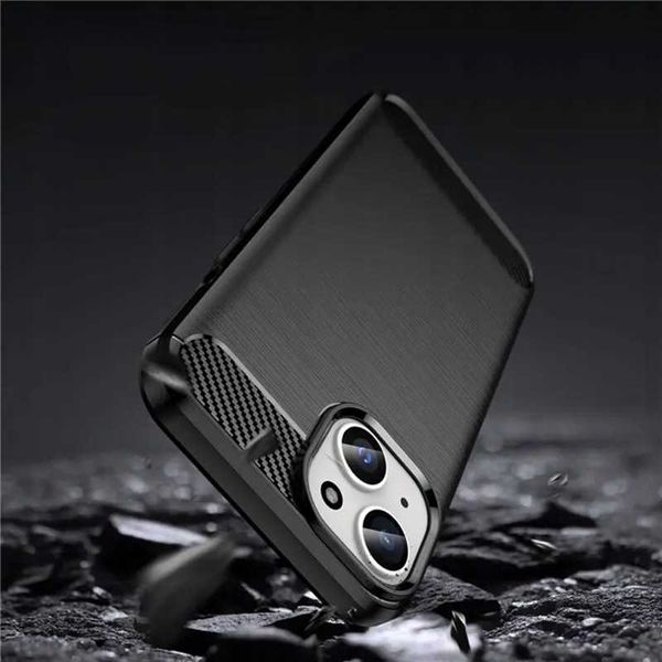 Spacecase Carbon Iphone 15 Black zdjęcie 4