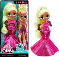 L.O.L. Surprise! OMG Lalka Lady Diva LALKA DLA DZIECI LALECZKA + AKCESORIA