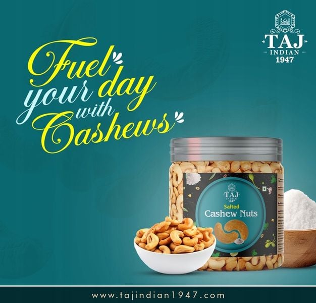 TAJ INDIAN 1947 ROASTED SALTED 200G zdjęcie 1