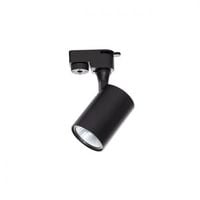 CZARNY REFLEKTOR SZYNOWY 1-FAZA GU10 ALUMINIUM 35W 55MM IP20