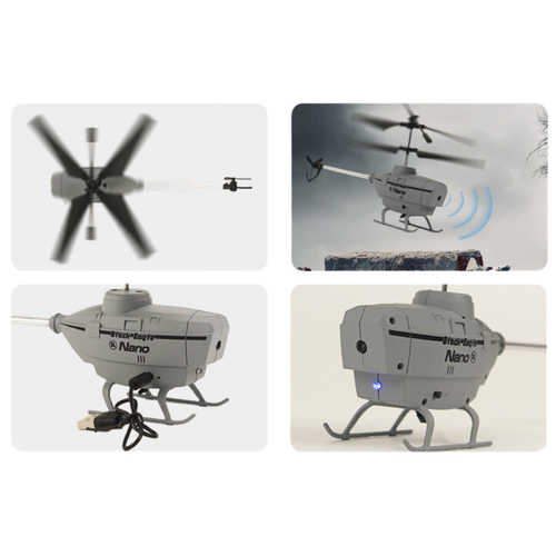 Helikopter Zdalnie Sterowany Technologia Żyroskopu Unikanie Przeszkód Pilot na Arena.pl