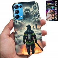 ETUI DO OPPO FIND X3 LITE - STRAŻ POŻARNA POŻAR STRAŻAK OBUDOWA CASE