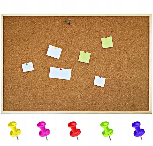 Creative Home Tablica korkowa 30x40 cm mała zdjęcie 1