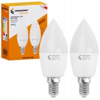 Żarówka LED E14 10W 4000K świeczka 2 szt. VERGIONIC