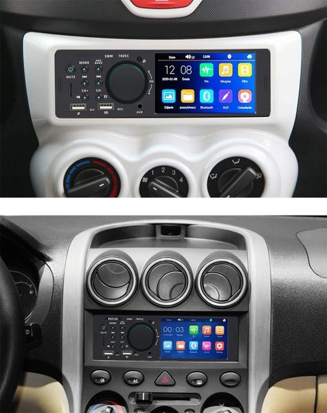 RADIO SAMOCHODOWE 1DIN EKRAN 4,1" USB BLUETOOTH SD zdjęcie 16