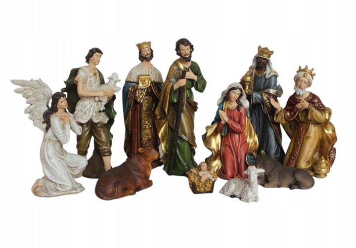 FIGURY DO SZOPKI BOŻONARODZENIOWEJ 21 CM 11 ELEMENTÓW zdjęcie 1