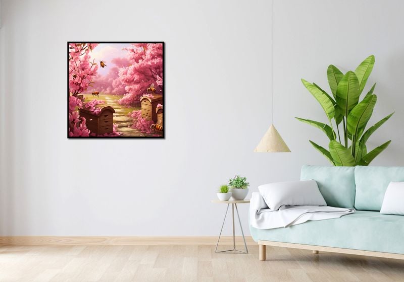 Plakat 80x80cm Życie w Ulach zdjęcie 4