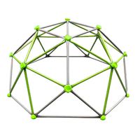 Kopuła wspinaczkowa Deluxe dla dzieci – metalowa konstrukcja 180x180x90 cm
