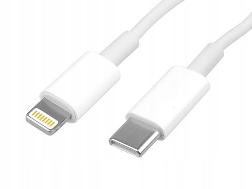 Kabel Przewód Oryginalny Apple USB-C - Lightning 1M Supercharger HIT na Arena.pl
