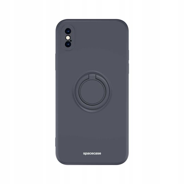 Spacecase Silicone Ring Iphone X/Xs Black zdjęcie 7