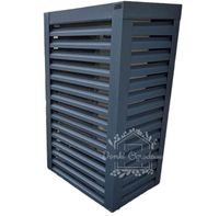 Osłona pompy ciepła 90x50x180 cm antracyt  ID486