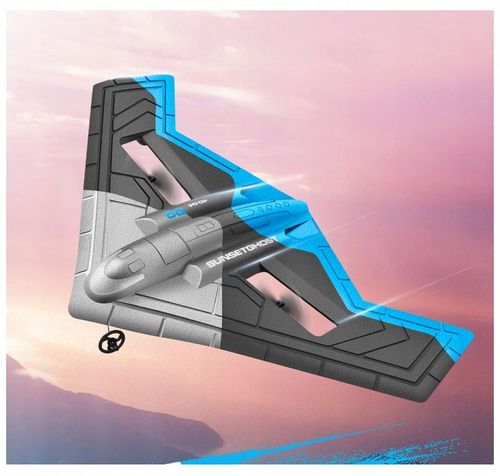 ZDALNIE STEROWANY SAMOLOT ŚWIATŁA LED MYŚLIWIEC NA PILOT 2,4 GHz + AKU na Arena.pl