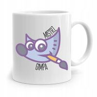 Kubek Prezent Urodzinowy Dla Grafika Mistrz Gimpa Z Nadrukiem Ze Zdjęciem