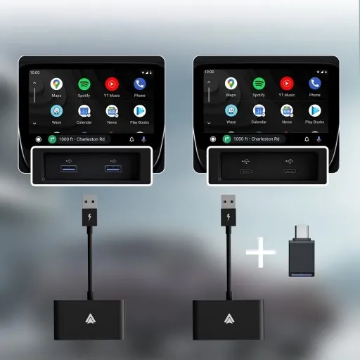 BEZPRZEWODOWY ANDROID AUTO ADAPTER XSTORM WIFI BT zdjęcie 3