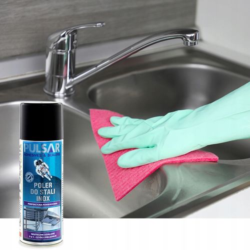 ŚRODEK DO CZYSZCZENIA STALI NIERDZEWNEJ PULSAR INOX NABŁYSZCZA 400 ml na Arena.pl
