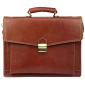 Teczka skórzana PELLUCCI Art.6 Brązowa