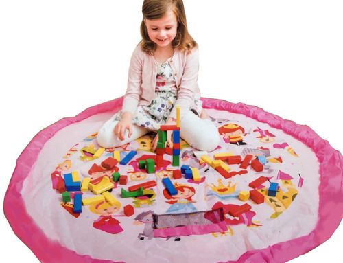 worek na zabawki rozowy na Arena.pl