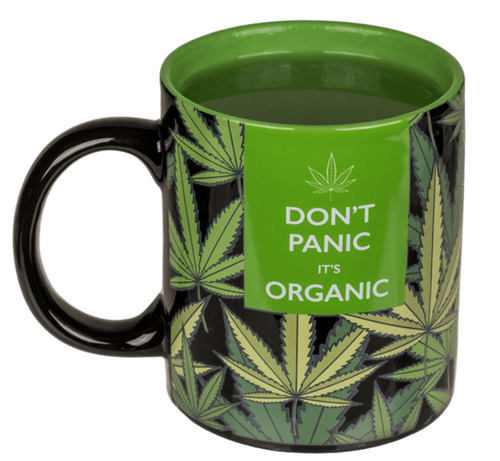 Magiczny kubek marihuana liście konopii zioło weed na Arena.pl