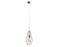Lampa wisząca 1xE27 LEX SILVER