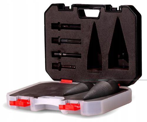 ŚWIDERY do rozłupywania drewna łupania wiertło ŁUPARKA stożek 32+42mm 2 szt na Arena.pl