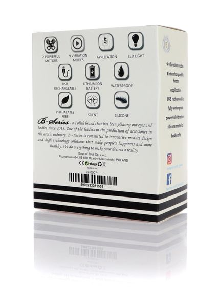 Stymulator - Swan Massager, Interchangeable Heads - Usb 9 Functions zdjęcie 11